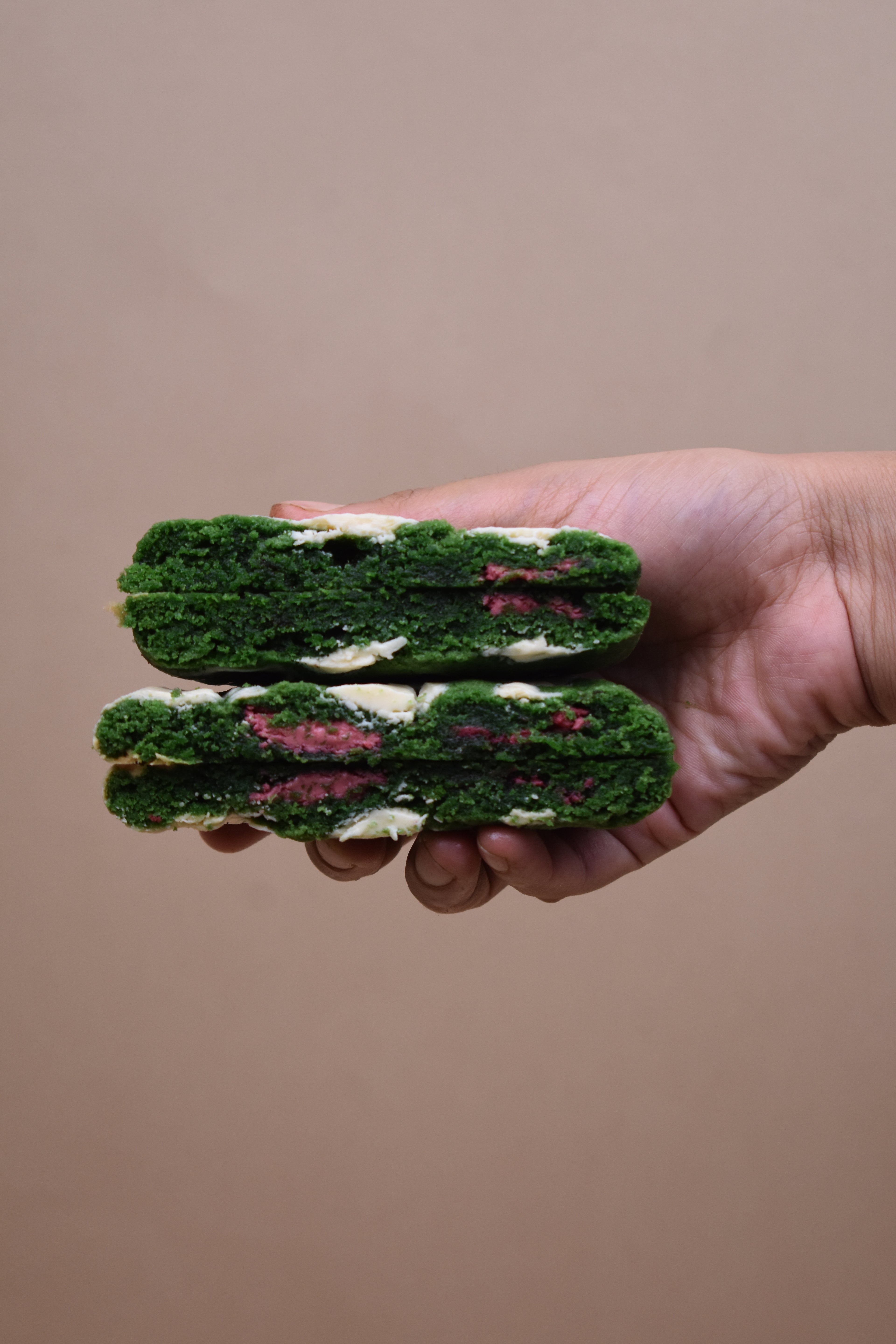 Matcha Berry Cookie