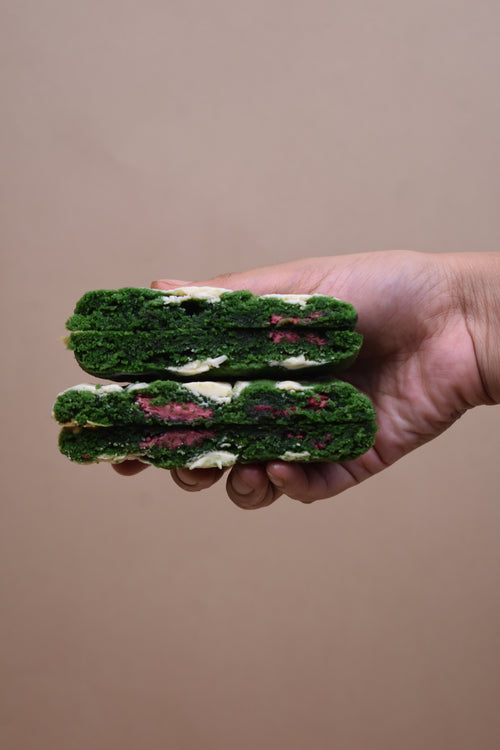 Matcha Berry Cookie